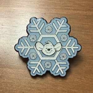 Disney Winnie The Pooh’s “Roo” Snowflake Enamel Pin